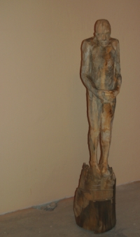 Skulptur Bildhauerei Schnitzophren